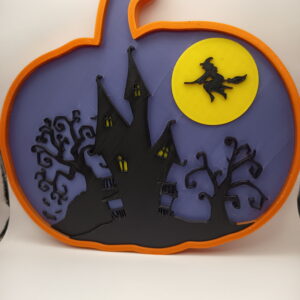 Halloween Pumpkin Scene