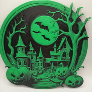 Halloween Dekoration Grøn