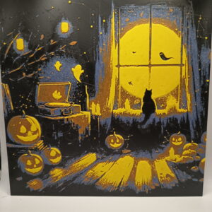 Halloween Hueforge Dekoration Kat