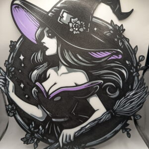 Halloween Dekoration Heks