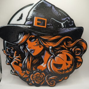 Halloween Dekoration Heks